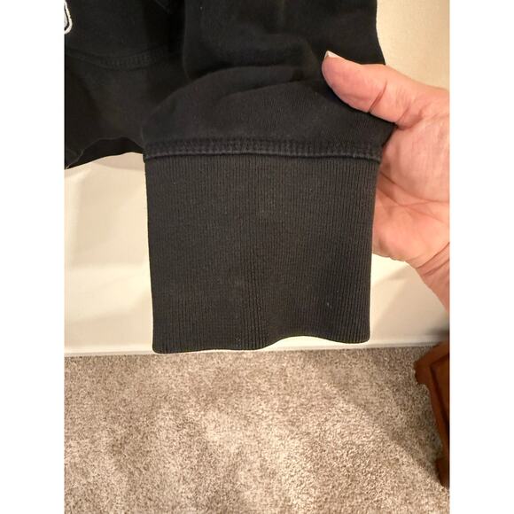 VTG NHL Philadelphia Flyers Old Time Hockey Full Zip Hoodie Sweatshirt Black L - Picture 5 of 14